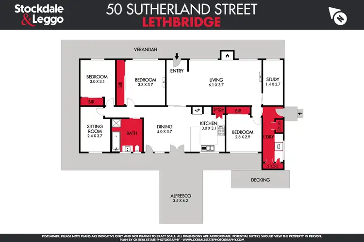 Floorplan of Homely house listing, 50 Sutherland Street, Lethbridge VIC 3332