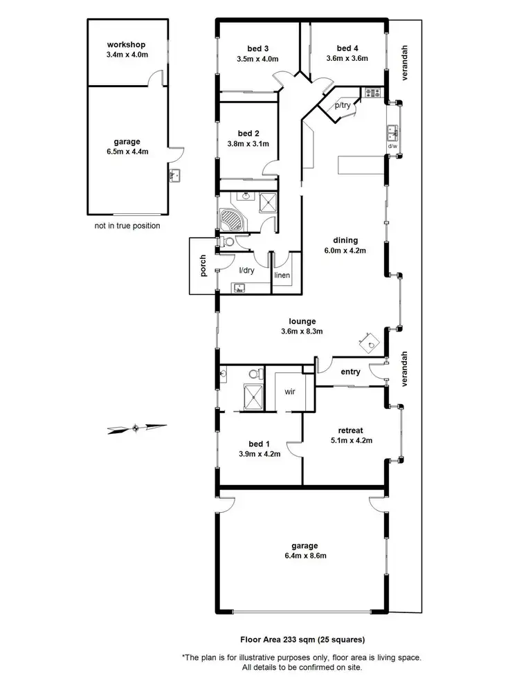 Floorplan of Homely house listing, 2869 Warburon Highway, Wesburn VIC 3799