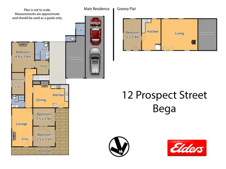 Floorplan of Homely house listing, 12 Prospect St, Bega NSW 2550