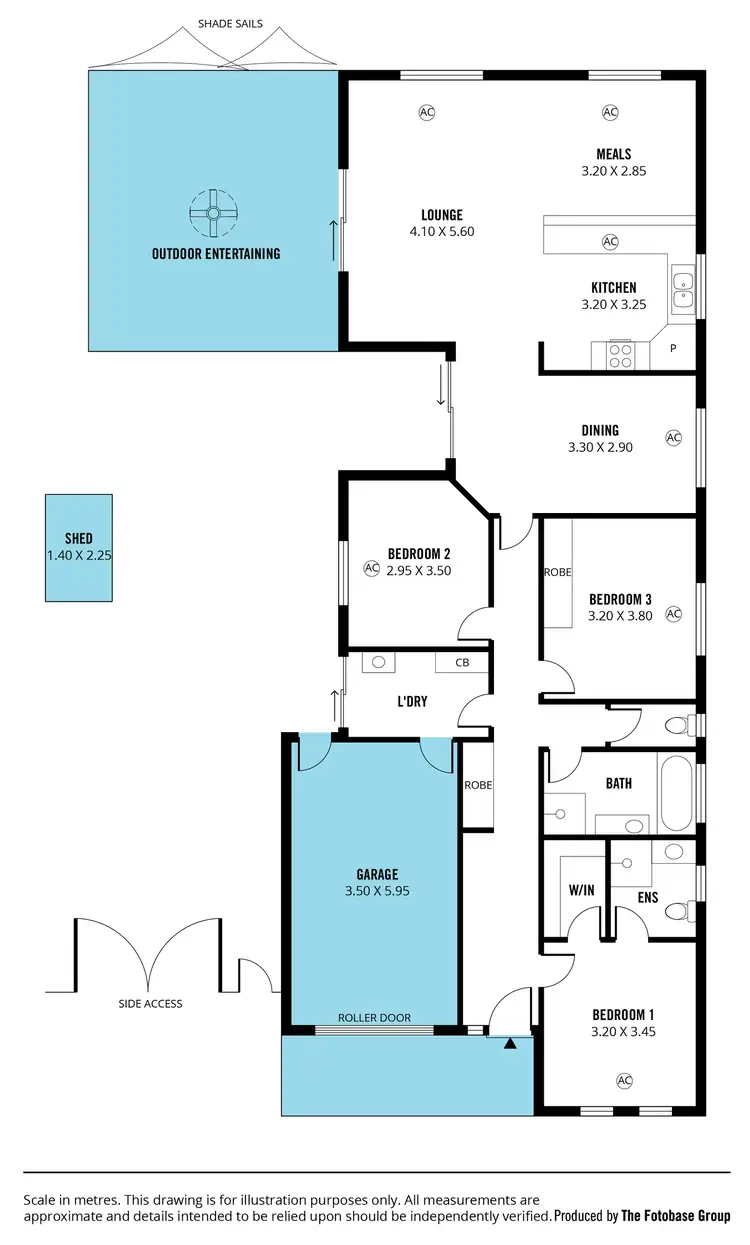 Floorplan of Homely house listing, 8 Autumn Court, Woodcroft SA 5162