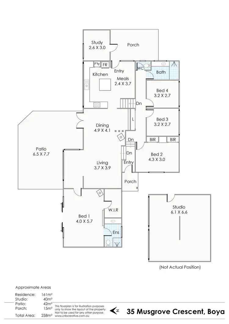 Floorplan of Homely house listing, 35 Musgrove Crescent, Boya WA 6056