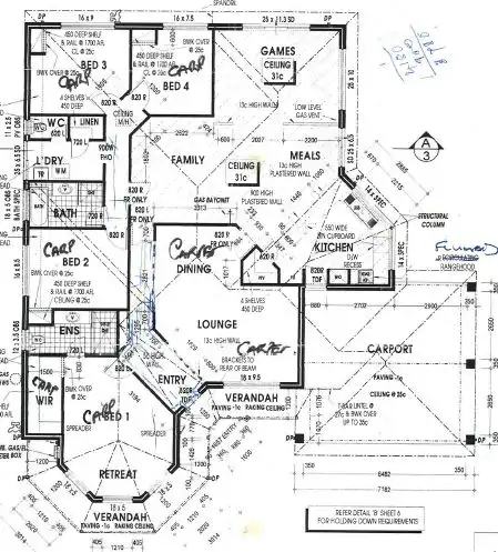 Floorplan of Homely house listing, 43 Braidwood Drive, Australind WA 6233