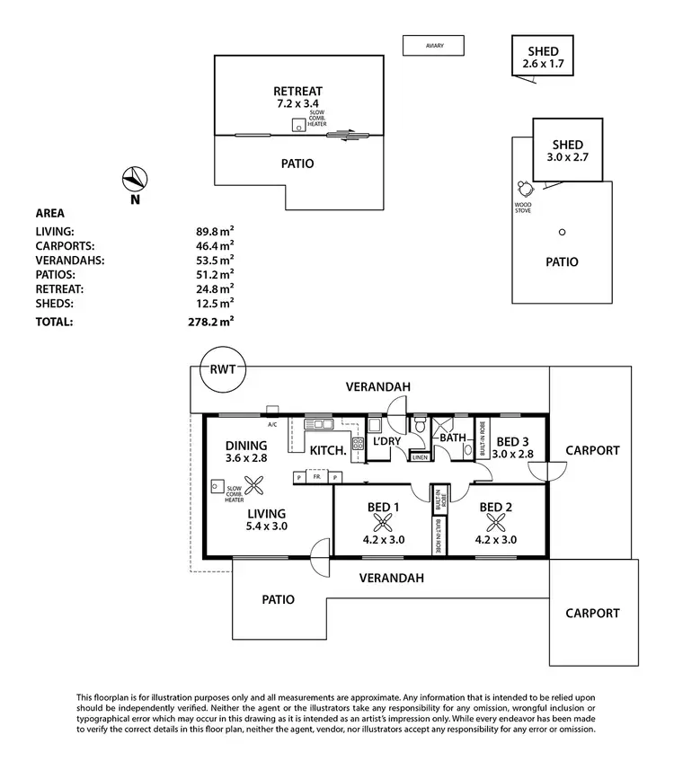 Floorplan of Homely house listing, 18 JOHN FISHER AVENUE, Gumeracha SA 5233