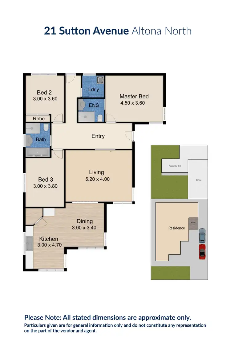 Floorplan of Homely house listing, 21 Sutton Avenue, Altona North VIC 3025