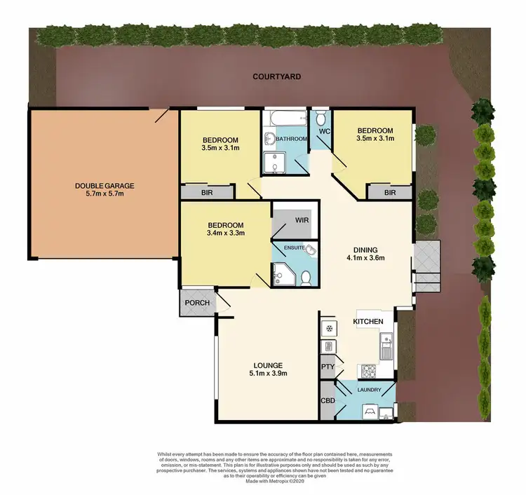 Floorplan of Homely house listing, 3/56 McIver Street, Ferntree Gully VIC 3156