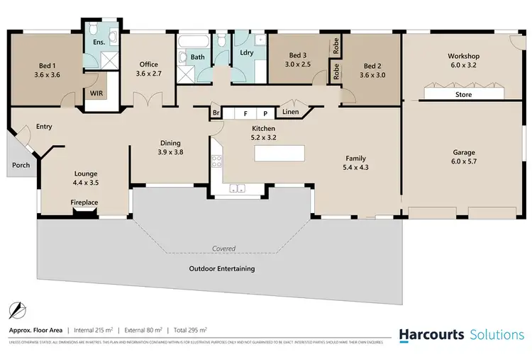 Floorplan of Homely house listing, 95 Bunya Park Drive, Eatons Hill QLD 4037