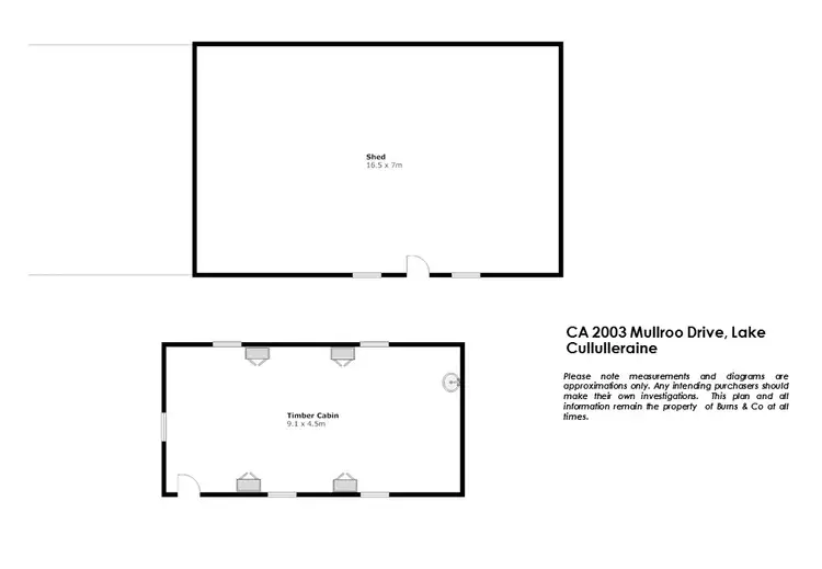 Floorplan of Homely house listing, CA 2003 Mullroo Drive, Cullulleraine VIC 3496