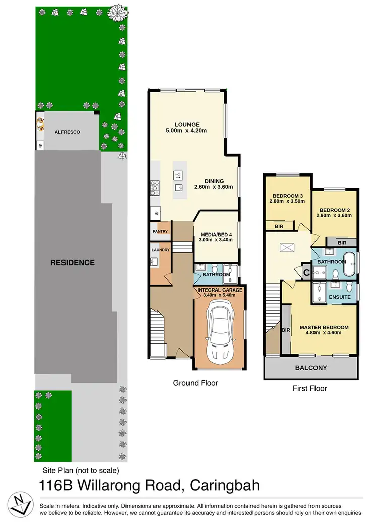 Floorplan of Homely house listing, 116B Willarong Road, Caringbah NSW 2229