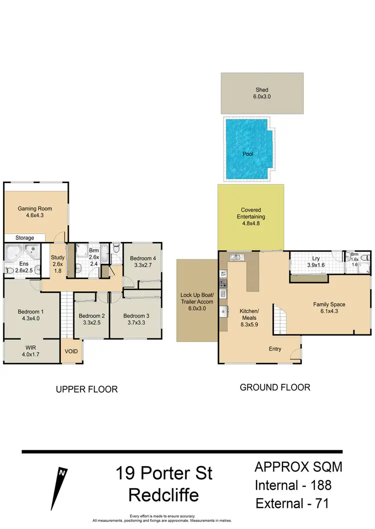Floorplan of Homely house listing, 19 Porter Street, Redcliffe QLD 4020