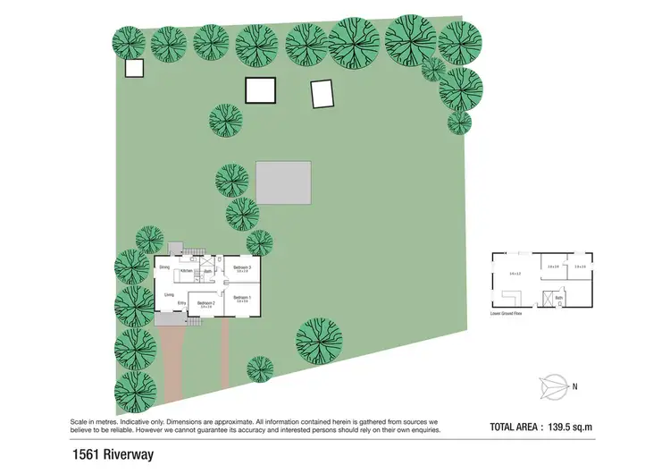 Floorplan of Homely house listing, 1561 Riverway Drive, Kelso QLD 4815