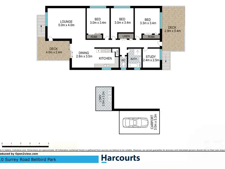 Floorplan of Homely house listing, 10 Surrey Road, Bellbird Park QLD 4300