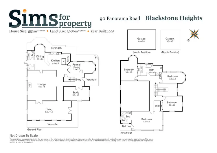 Floorplan of Homely house listing, 90 Panorama Road, Blackstone Heights TAS 7250