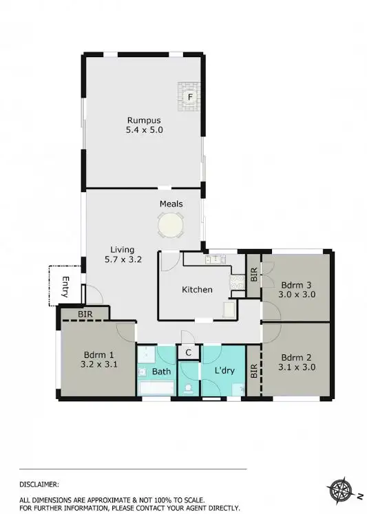 Floorplan of Homely house listing, 10 Leigh Court, Dereel VIC 3352