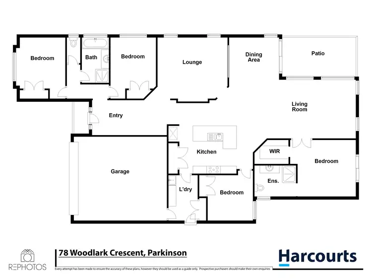 Floorplan of Homely house listing, 78 Woodlark Crescent, Parkinson QLD 4115