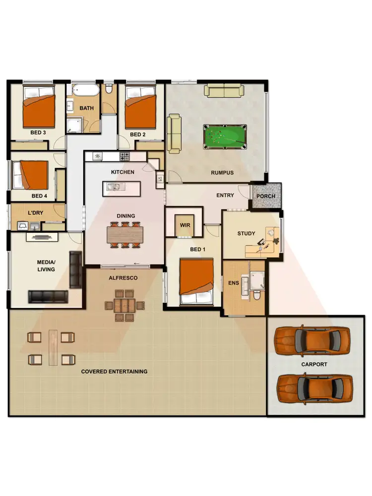 Floorplan of Homely house listing, 165-167 Myrtle Road, Jimboomba QLD 4280