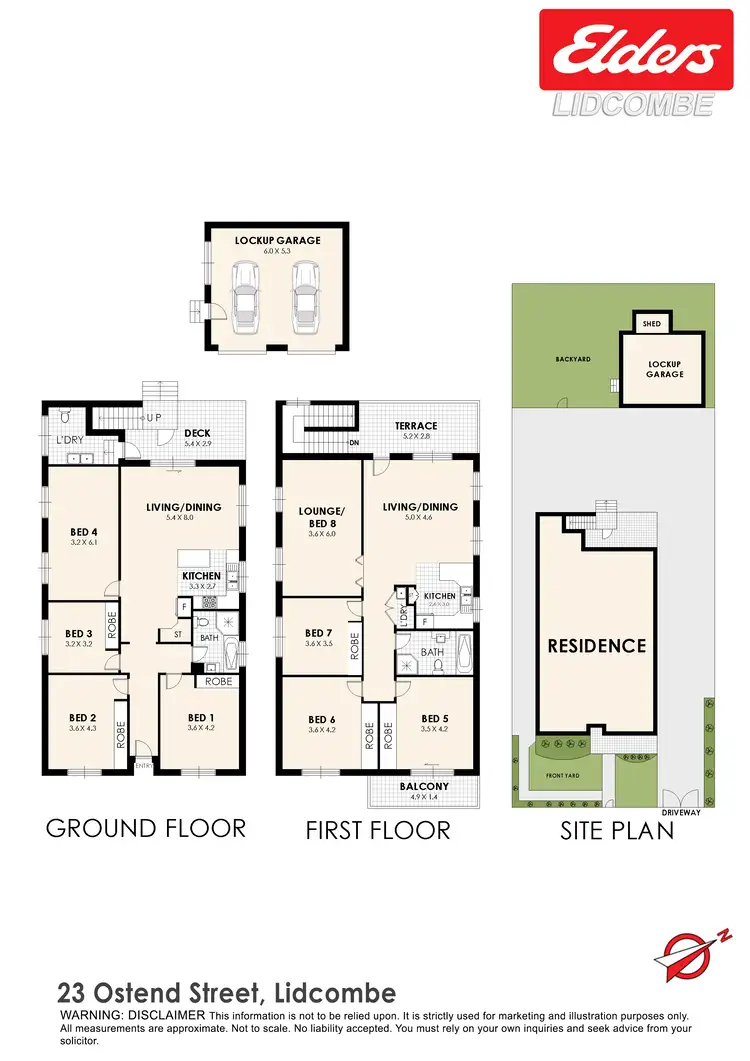 Floorplan of Homely house listing, 23 OSTEND STREET, Lidcombe NSW 2141