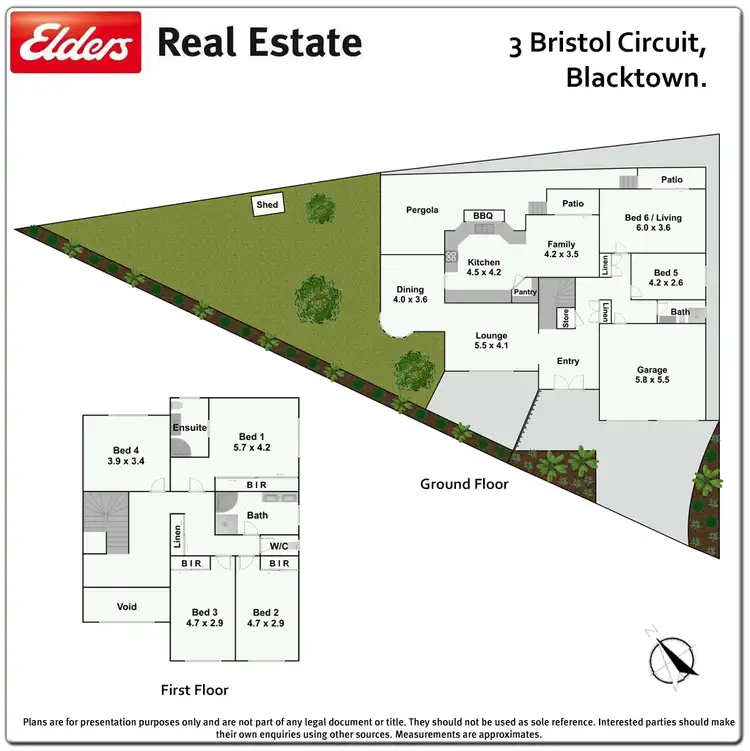 Floorplan of Homely house listing, 3 Bristol Circuit, Blacktown NSW 2148
