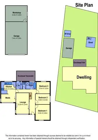 Floorplan of Homely house listing, 61 Glasgow Avenue, Reservoir VIC 3073