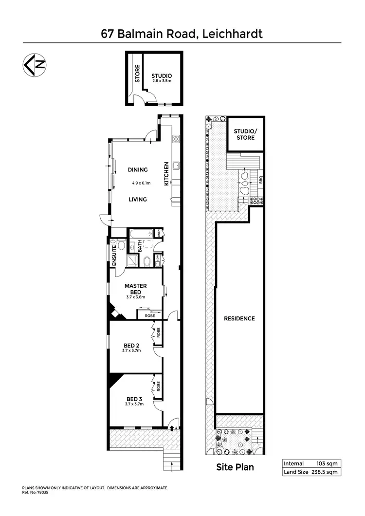 Floorplan of Homely house listing, 67 Balmain Road, Leichhardt NSW 2040