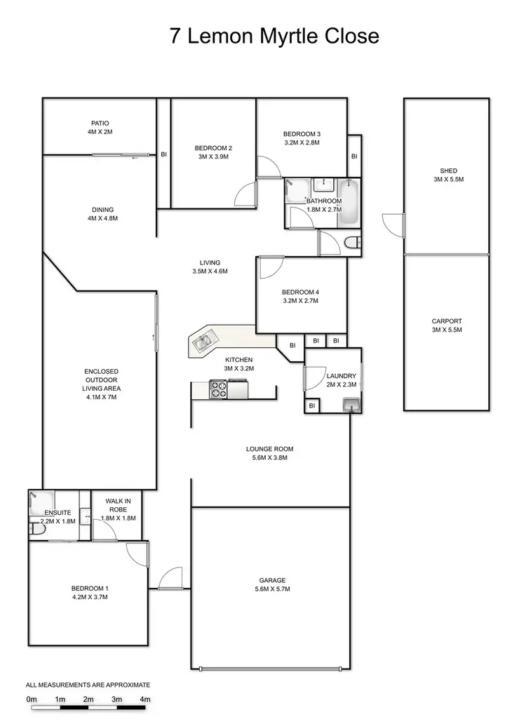 Floorplan of Homely house listing, 7 Lemon Myrtle Close, South Grafton NSW 2460