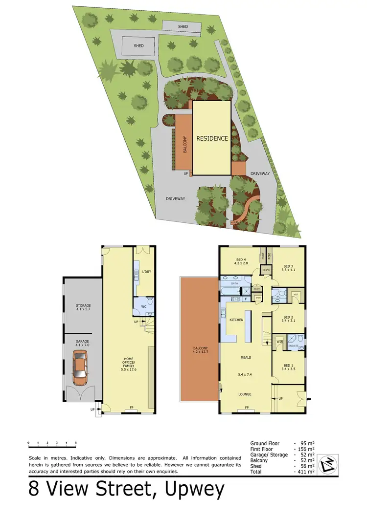 Floorplan of Homely house listing, 8 View Street, Upwey VIC 3158