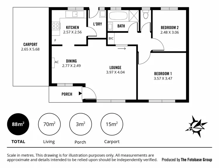 Floorplan of Homely unit listing, 10/306 Henley Beach Road, Underdale SA 5032