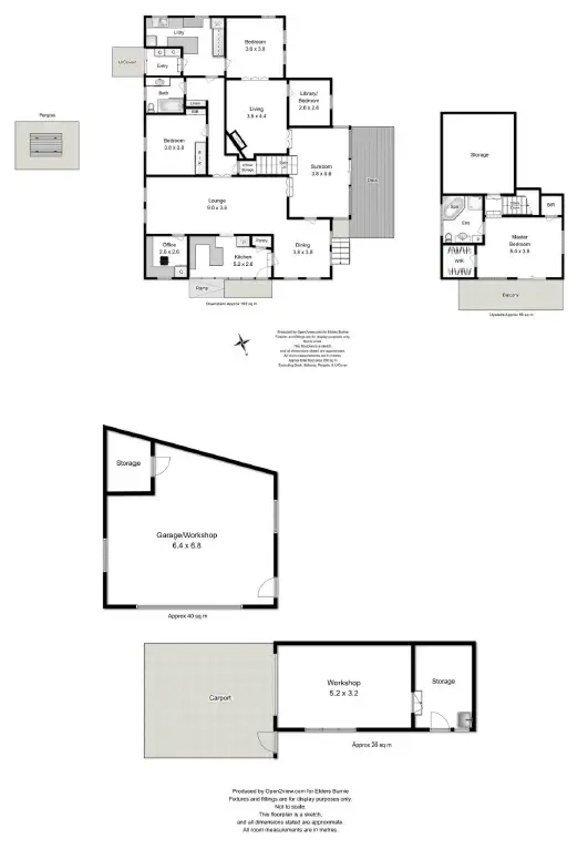 Floorplan of Homely house listing, 39-41 Seaview Avenue, Parklands TAS 7320
