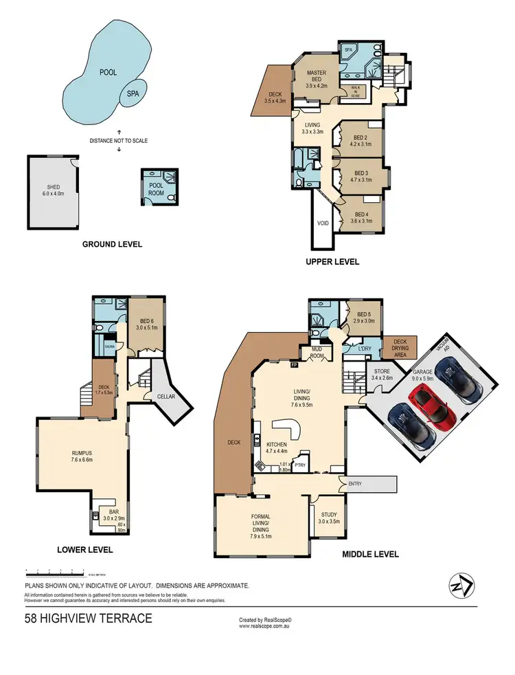 Floorplan of Homely house listing, 58 Highview Terrace, Daisy Hill QLD 4127