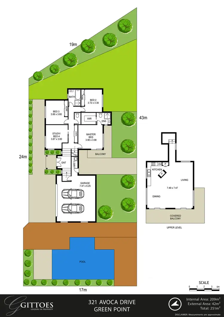 Floorplan of Homely house listing, 321 Avoca Drive, Green Point NSW 2251