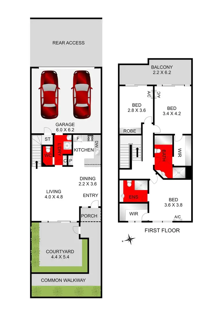 Floorplan of Homely house listing, 5/242 Ryrie Street, Geelong VIC 3220