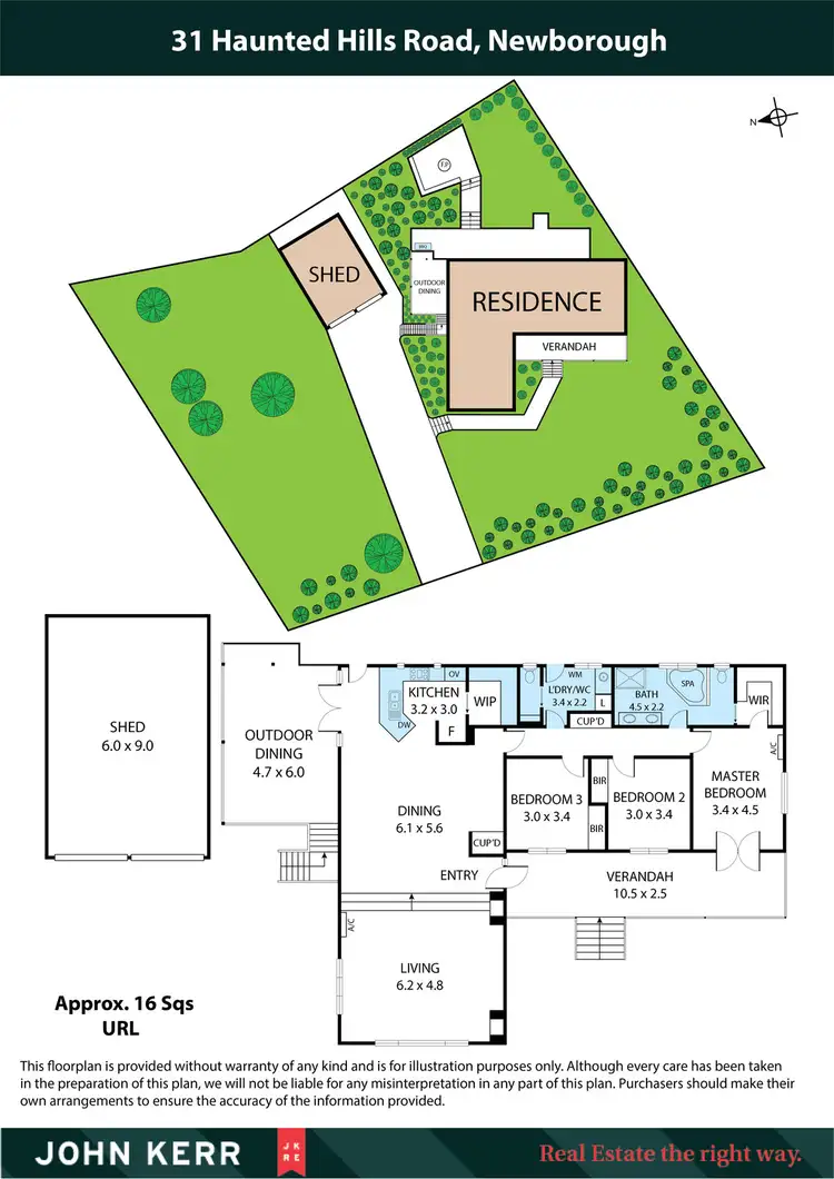 Floorplan of Homely house listing, 31 Haunted Hills Road, Newborough VIC 3825