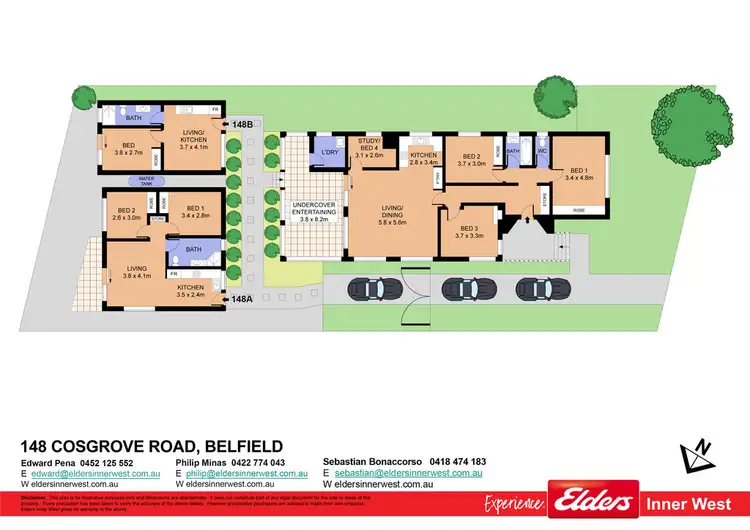 Floorplan of Homely house listing, 148 Cosgrove Road, Belfield NSW 2191