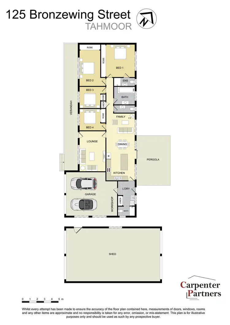 Floorplan of Homely house listing, 125 Bronzewing Street, Tahmoor NSW 2573