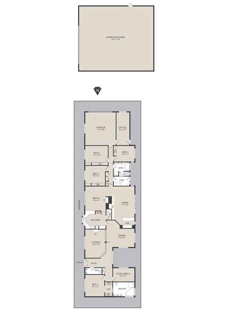 Floorplan of Homely house listing, Address available on request