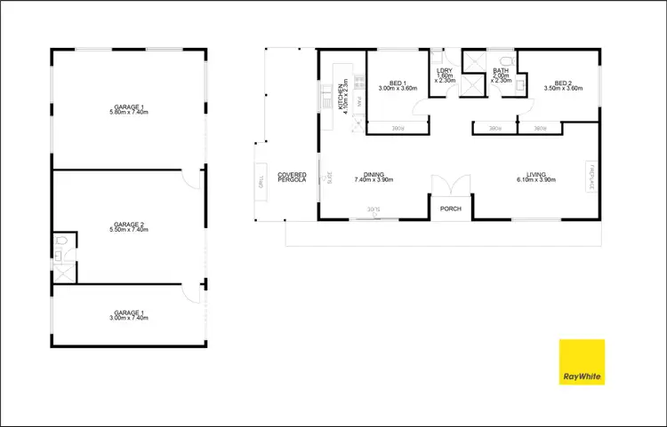 Floorplan of Homely house listing, 18 Fairlands Street, Culburra Beach NSW 2540