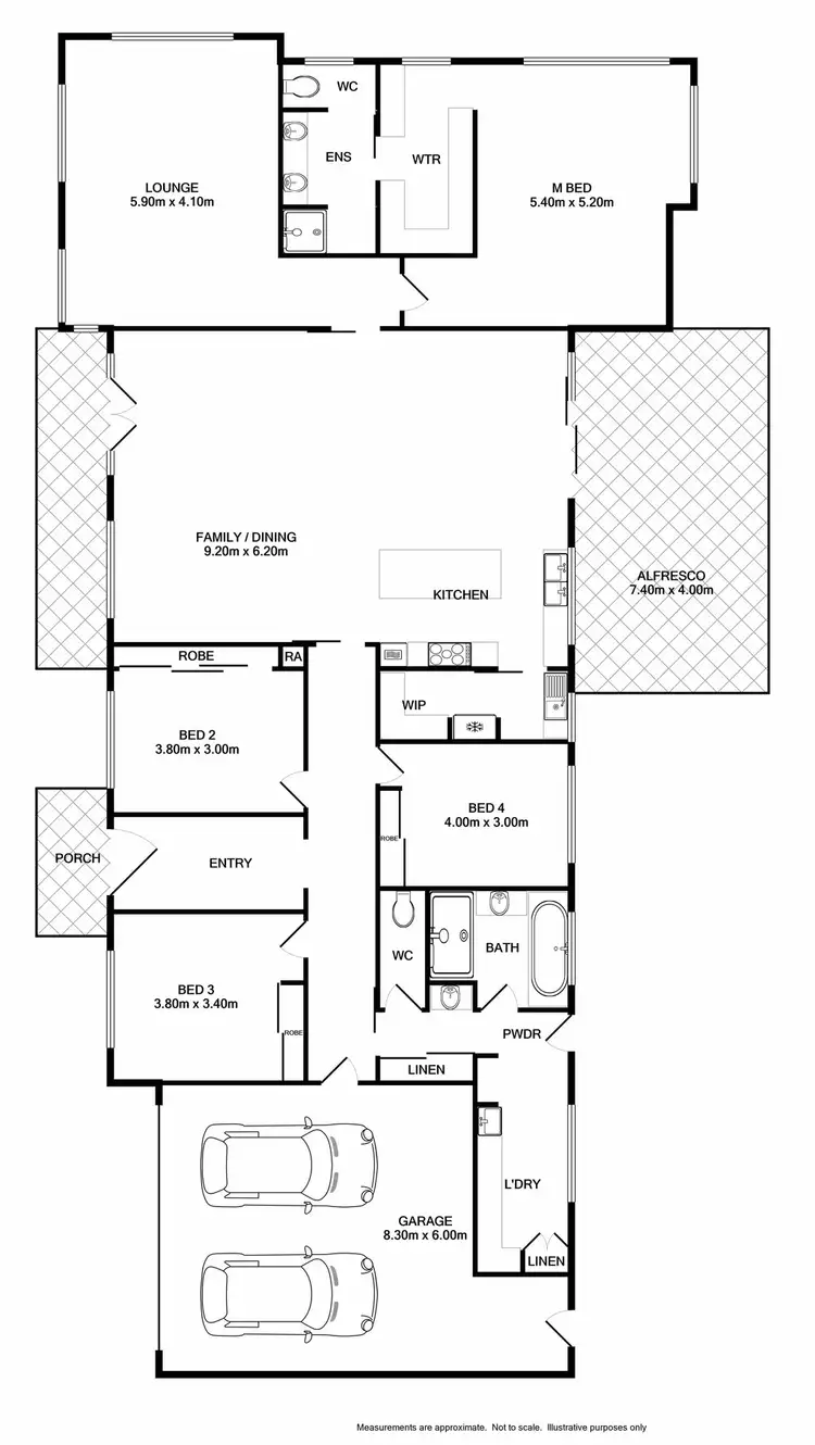 Floorplan of Homely house listing, 29 Gratwick View, Wodonga VIC 3690