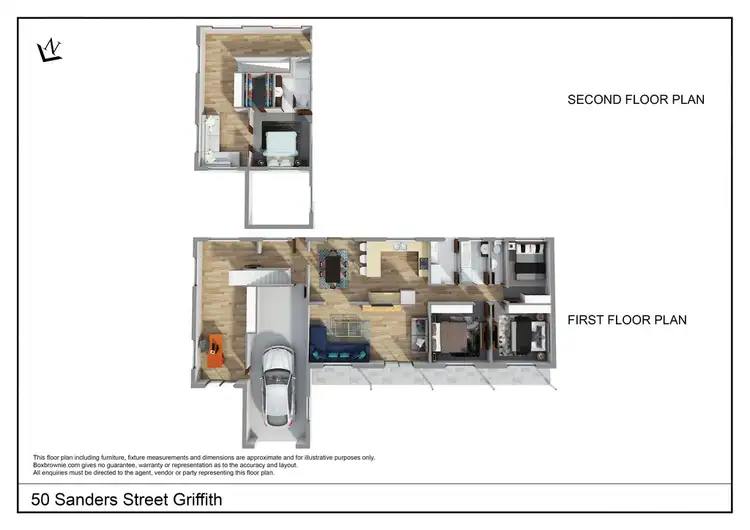 Floorplan of Homely house listing, 50 Sanders Street, Griffith NSW 2680