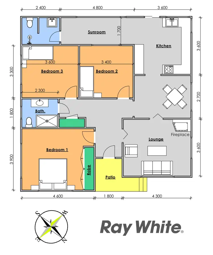 Floorplan of Homely house listing, 14 Beeton Parade, Taree NSW 2430