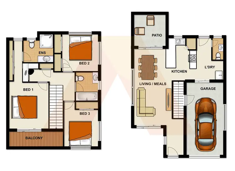 Floorplan of Homely house listing, 34/4 Myola Street, Browns Plains QLD 4118
