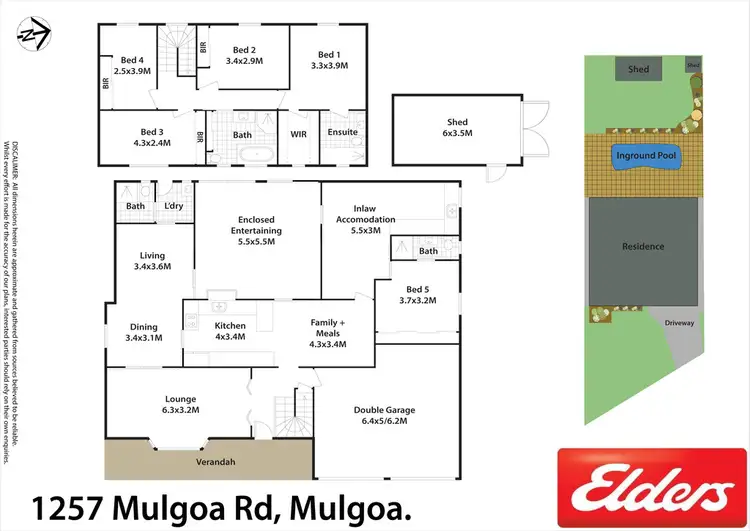 Floorplan of Homely house listing, 1257 Mulgoa Road, Mulgoa NSW 2745