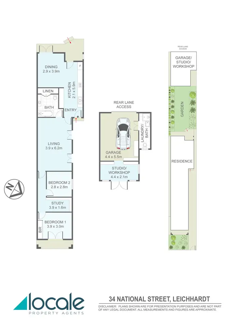 Floorplan of Homely house listing, 34 National Street, Leichhardt NSW 2040