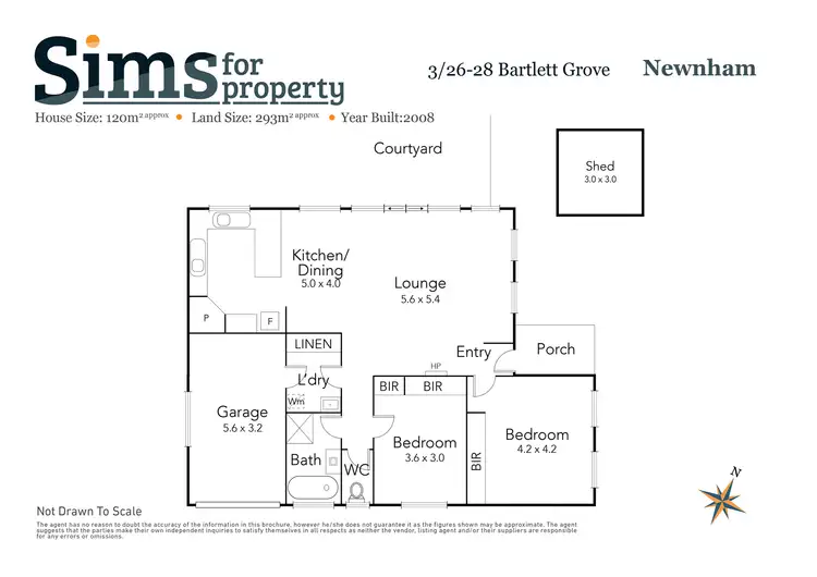 Floorplan of Homely house listing, 3/26-28 Bartlett Grove, Newnham TAS 7248