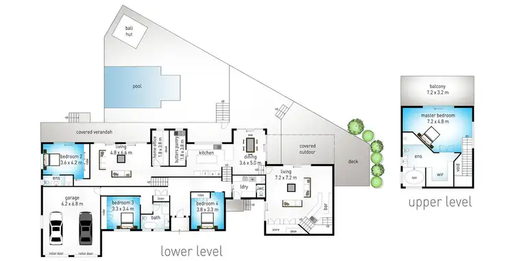 Floorplan of Homely house listing, 8 Parkes Lane, Terranora NSW 2486
