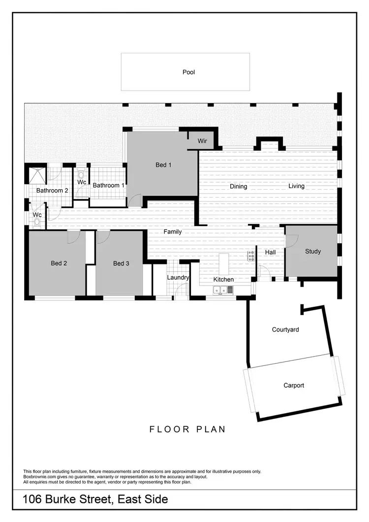 Floorplan of Homely house listing, 106 Burke Street, East Side NT 870