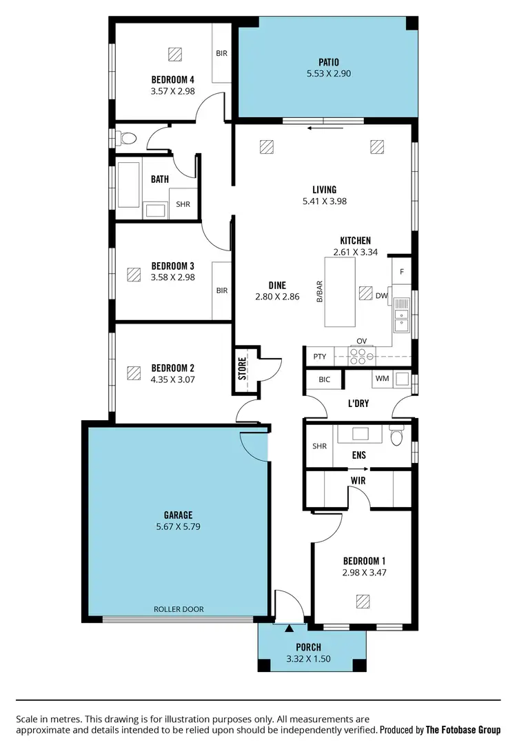 Floorplan of Homely house listing, 10 Malone Street, Morphett Vale SA 5162
