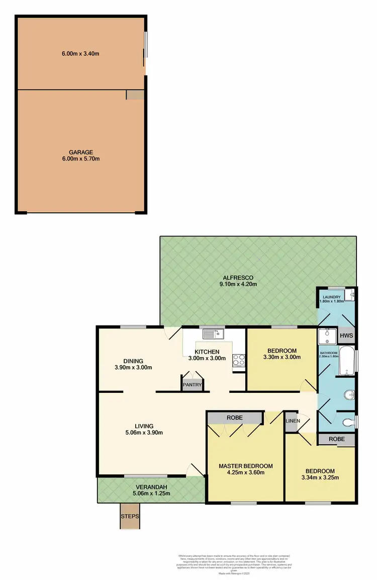 Floorplan of Homely house listing, 6 Molucca Close, Ashtonfield NSW 2323