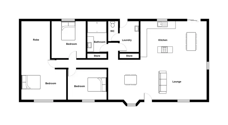 Floorplan of Homely house listing, 435 Forestry Road, Bluewater Park QLD 4818