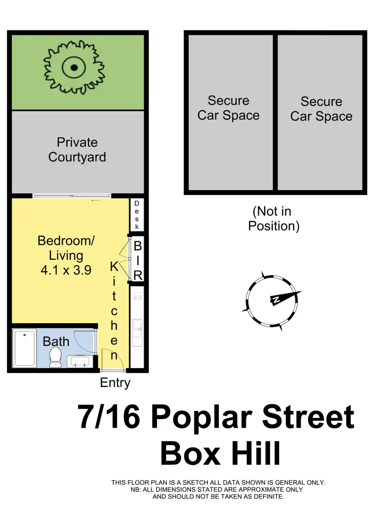 Floorplan of Homely apartment listing, 7/16 Poplar Street, Box Hill VIC 3128