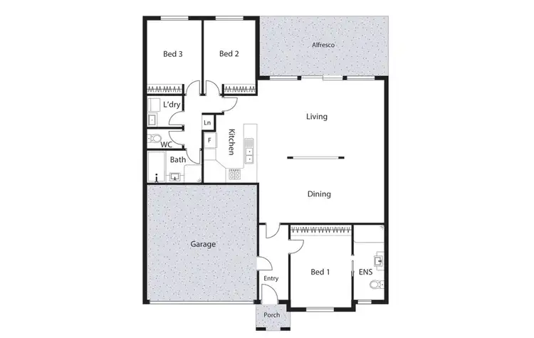 Floorplan of Homely house listing, 15/48 Knoke Avenue, Gordon ACT 2906