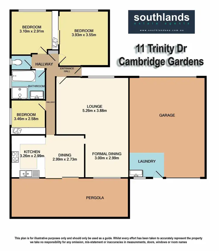 Floorplan of Homely house listing, 11 Trinity Drive, Cambridge Gardens NSW 2747